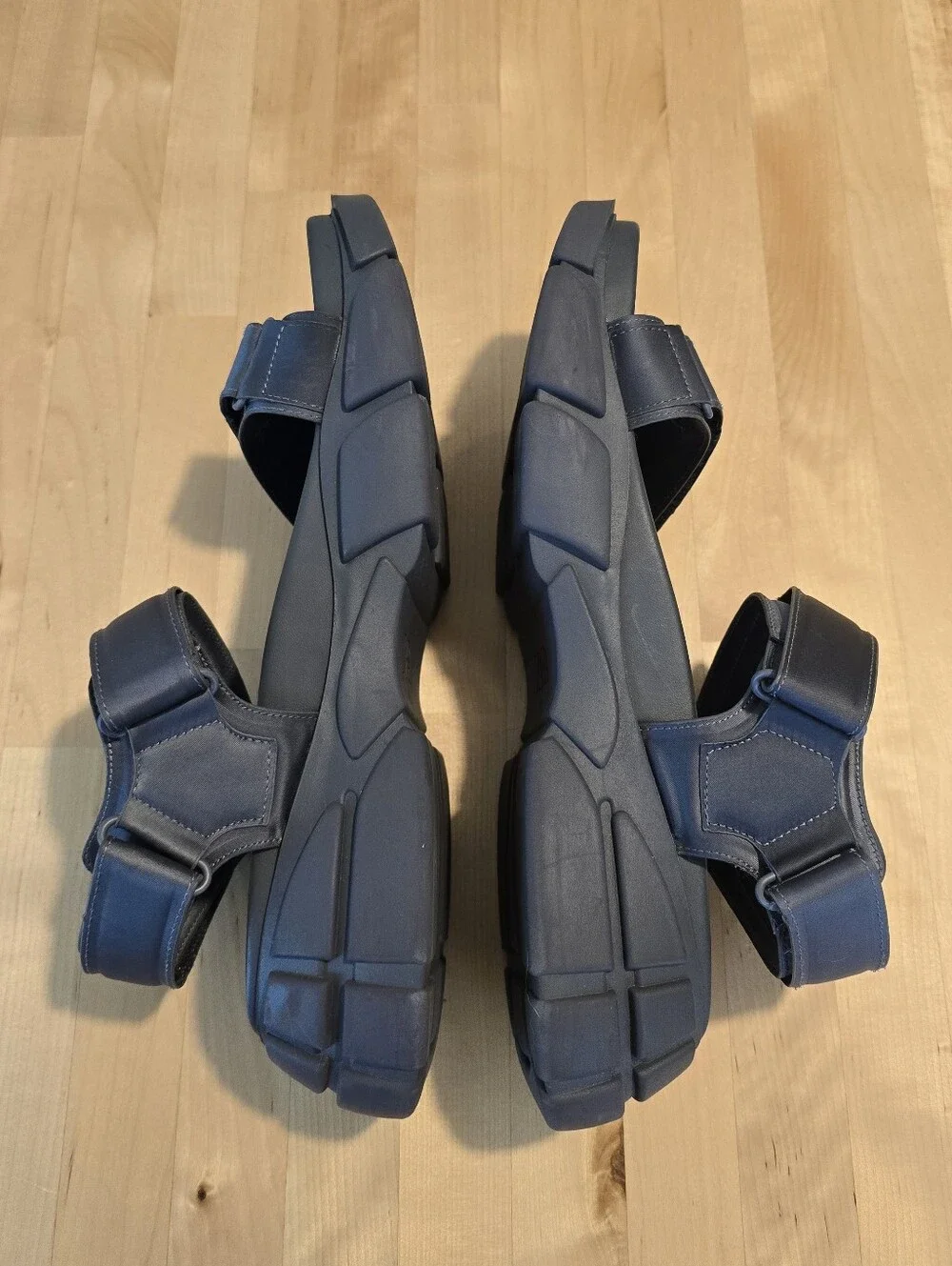 Zara Sport Sandals Blue Size 40 - Picture 5 of 7